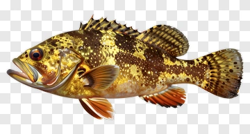 Colorful Fish With Spotted Patterns PNG