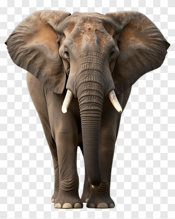 Realistic Elephant PNG