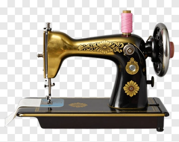 Vintage Sewing Machine PNG