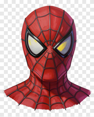 Spider-Man Headshot PNG