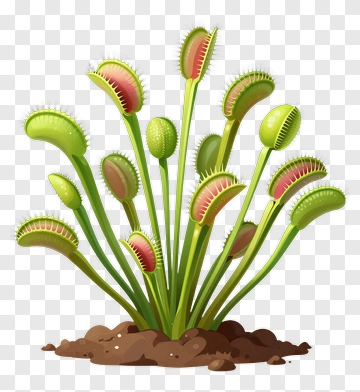 Venus Flytrap Plant PNG