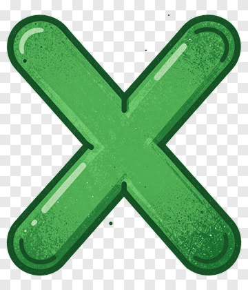 Green Cartoon Cross Icon PNG