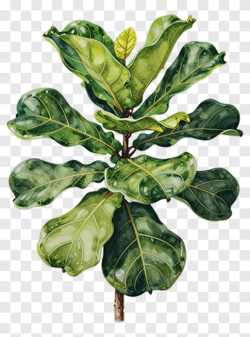 Fiddle Leaf Fig Tree PNG