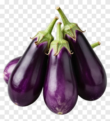 Fresh Eggplants PNG