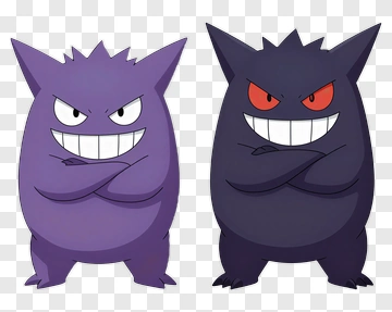 Gengar Pokémon Character PNG