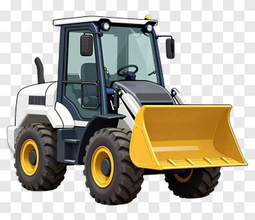 Cartoon Loader Vehicle PNG