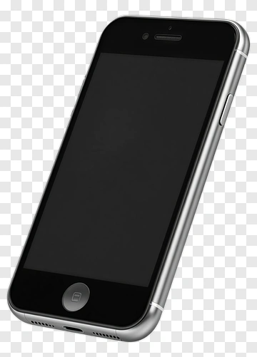 Smartphone With Black Screen PNG