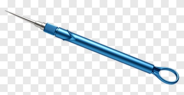 Blue Precision Tool With Needle Tip PNG