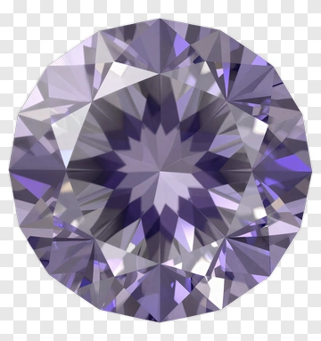 Purple Diamond PNG