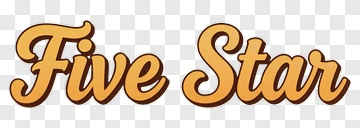 Five Star PNG