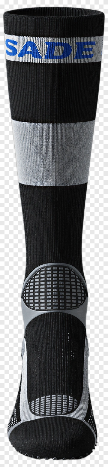 Black And Gray Sports Sock PNG