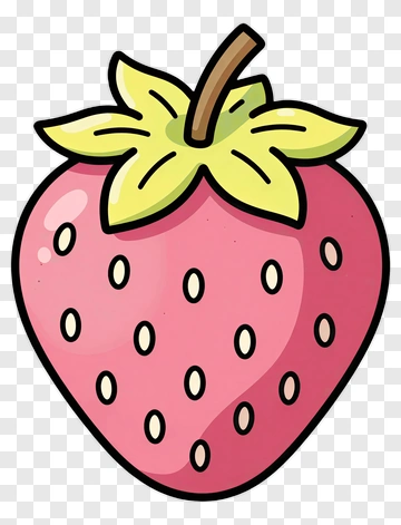 Cartoon Strawberry PNG