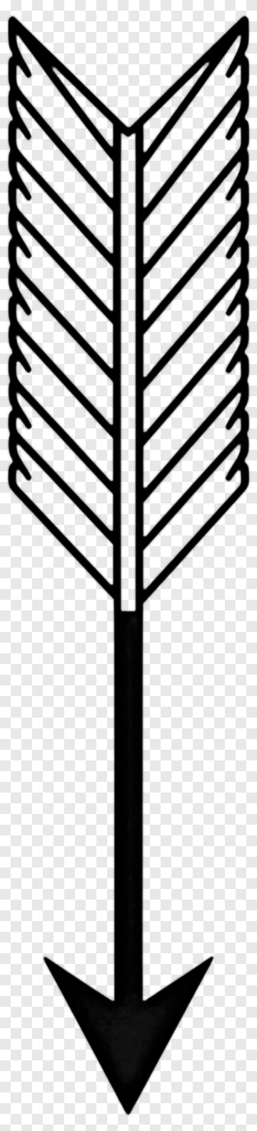 Black Arrow Design PNG