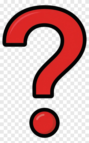 Red Question Mark PNG