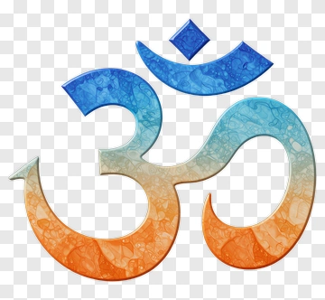 Colorful Om Symbol PNG