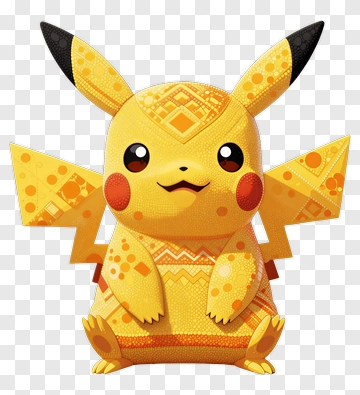 Cartoon Pikachu PNG