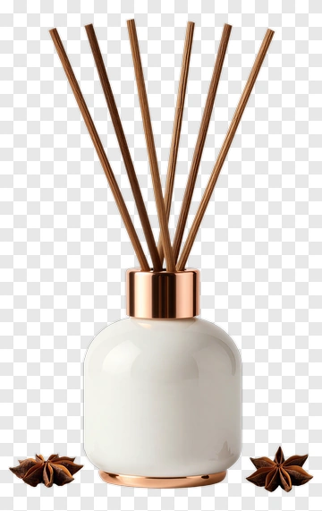 Aromatherapy Diffuser With Reed Sticks PNG