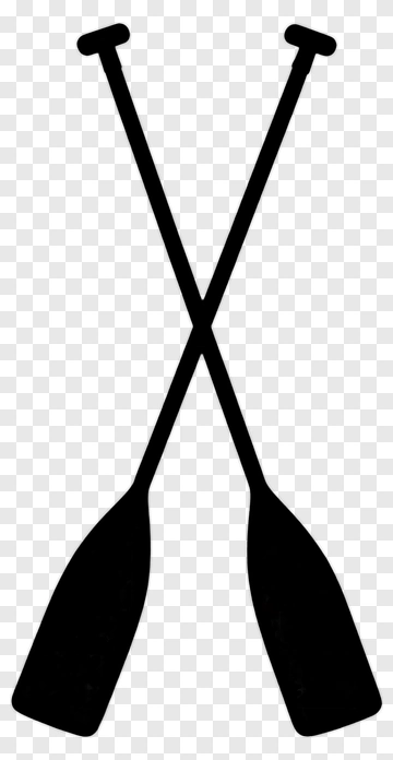 Crossed Canoe Paddles PNG