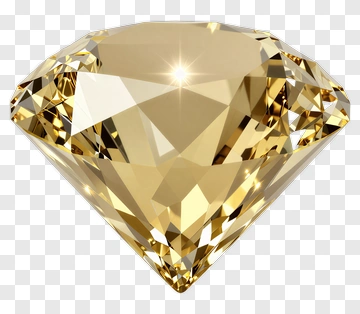 Yellow Diamond PNG