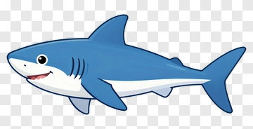 Cartoon Shark PNG