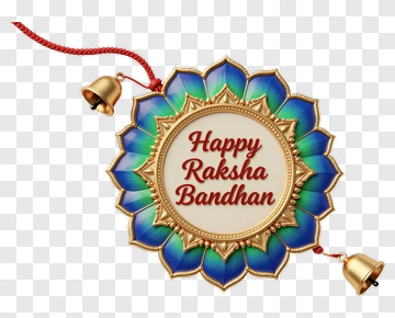 Happy Raksha Bandhan Decoration PNG