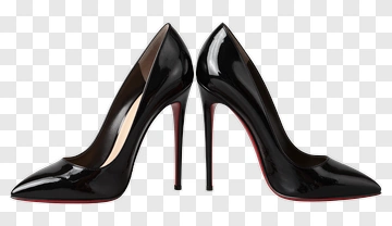 Black High Heels PNG