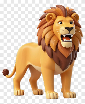 Cartoon Lion PNG