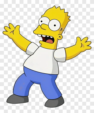 Cartoon Boy With Arms Outstretched PNG