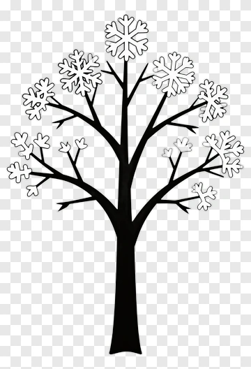 Snowflake Tree PNG