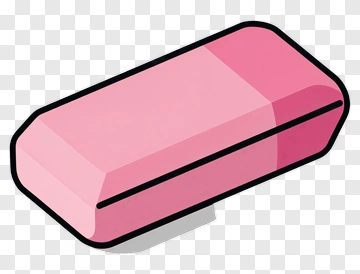 Pink Eraser PNG