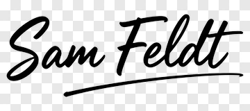 Sam Feldt Signature PNG