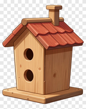 Cartoon Birdhouse PNG