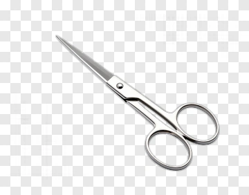 Silver Scissors PNG