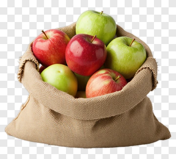 Basket Of Apples PNG