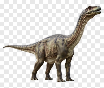 Realistic Dinosaur Standing PNG