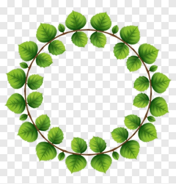 Leaf Wreath PNG