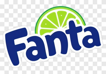 Fanta Logo With Lime Slice PNG