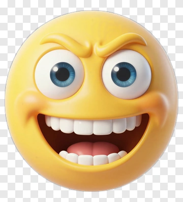 Smiling Emoji Face PNG