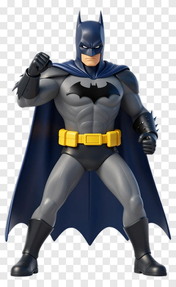 Superhero Figure In Action Pose PNG