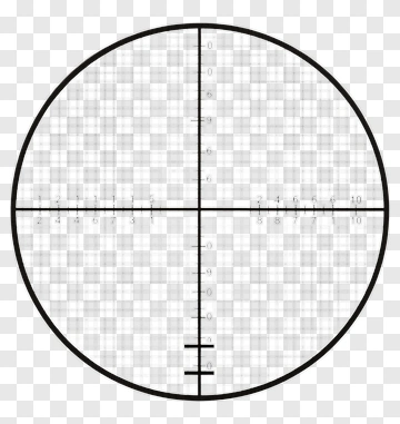 Crosshair Reticle Design PNG