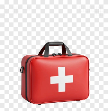 Red First Aid Kit PNG