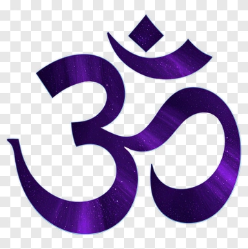 Purple Om Symbol PNG