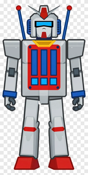 Cartoon Robot Character PNG