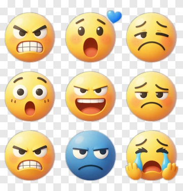 Collection Of Emoji Expressions PNG