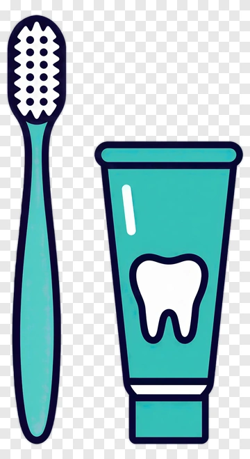 Toothbrush And Toothpaste PNG