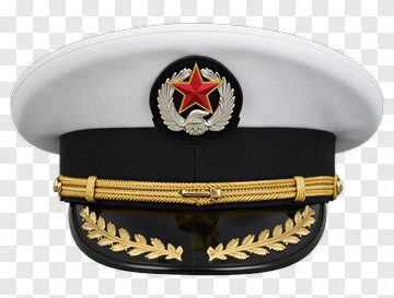 Military Officer Cap PNG
