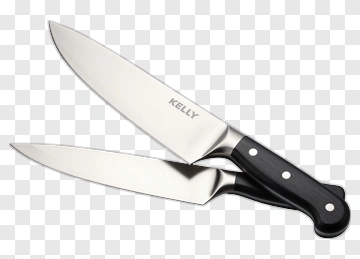 Kitchen Knives Set PNG