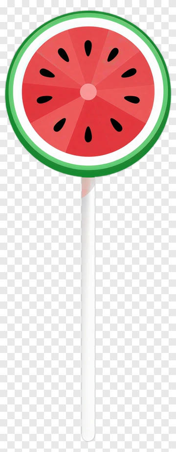 Watermelon Lollipop PNG