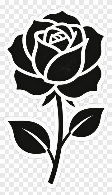 Black Rose PNG