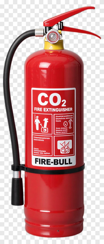 Co2 Fire Extinguisher PNG
